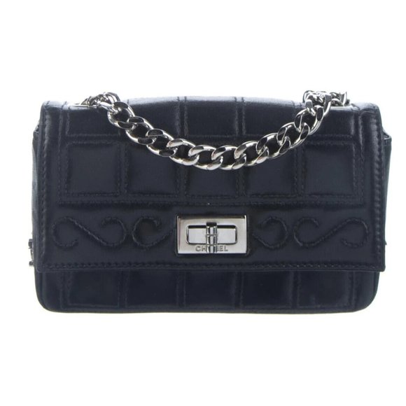 Chanel Square Quilt Mini Crossbody Silver Chain Designer Crossbody Shoulder Bag - Picture 9 of 9